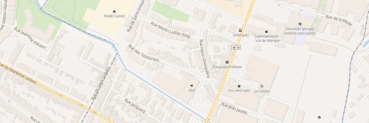 Plan du 4 Rue des Teinturiers à Villeneuve-d’Ascq
