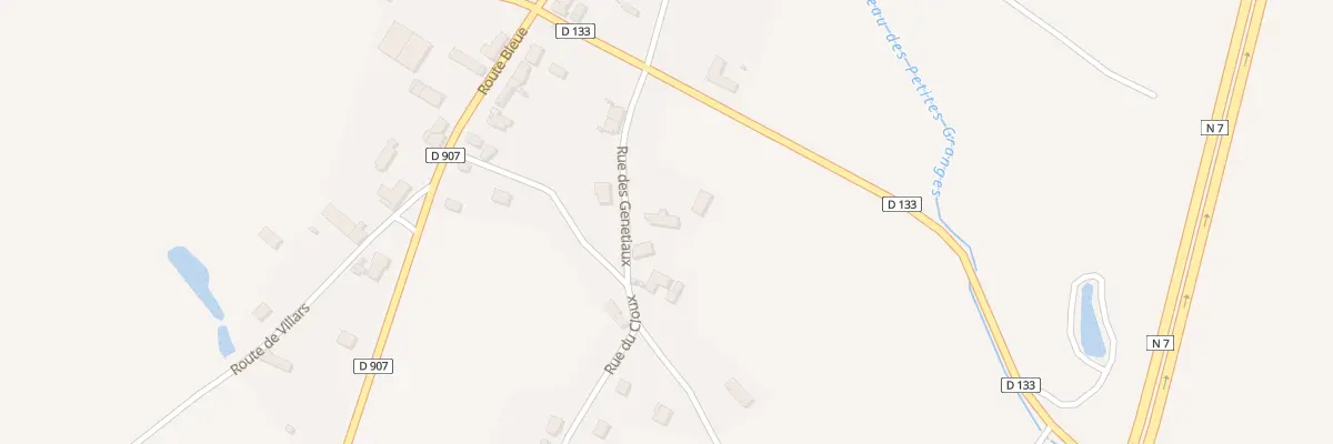 Plan du 9 Rue des Génétiaux à Saint-Parize-le-Châtel