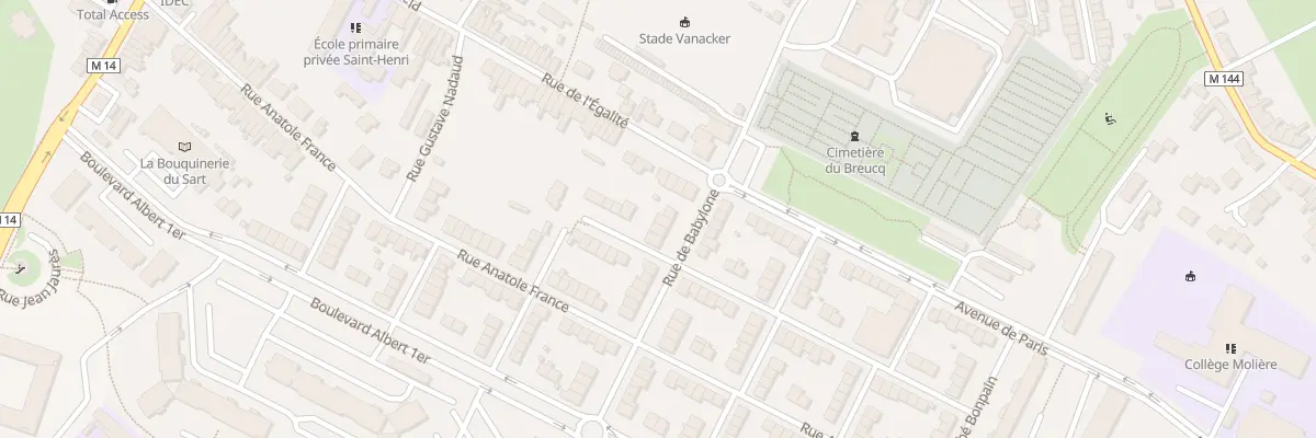 Plan du 49 Rue de Babylone à Villeneuve-d’Ascq