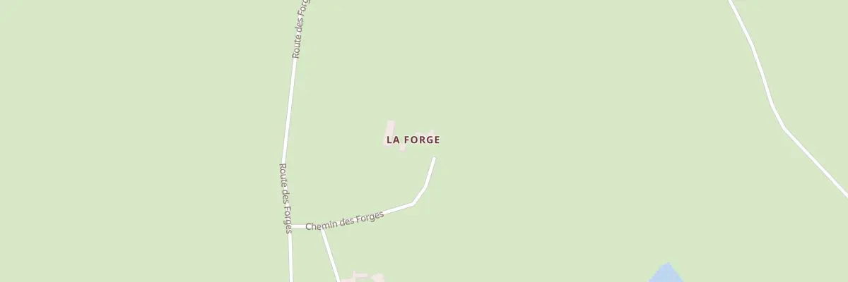 Plan du 3 La Petite Forge à Agonges