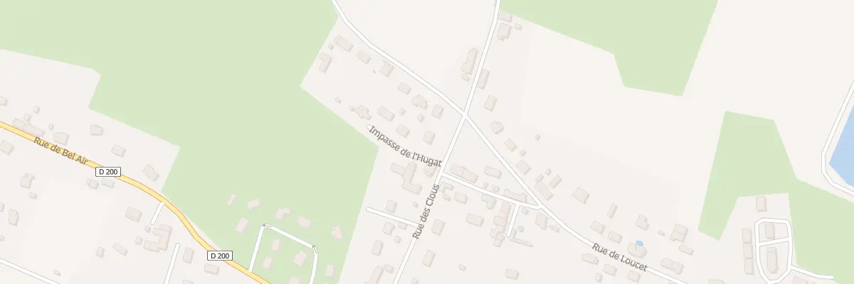 Plan du 1 Imp de l’Hugat à Magny-Cours