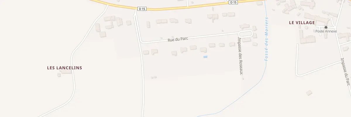 Plan du 176 Rue du Parc à Piffonds