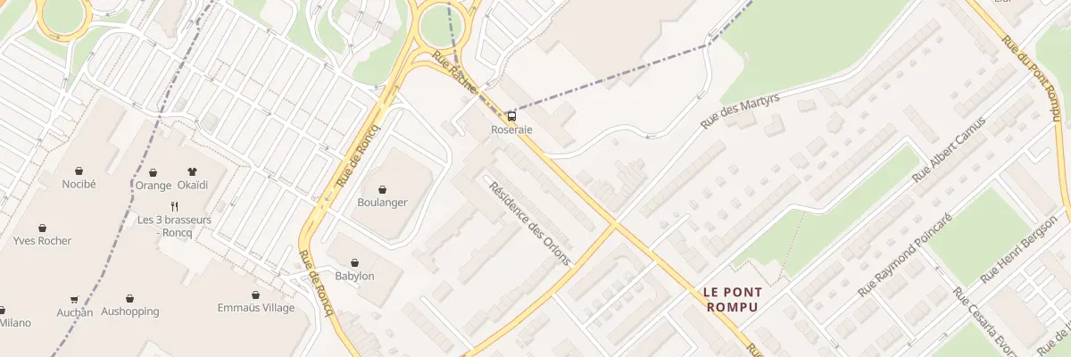 Plan du 309 Rue Racine à Tourcoing
