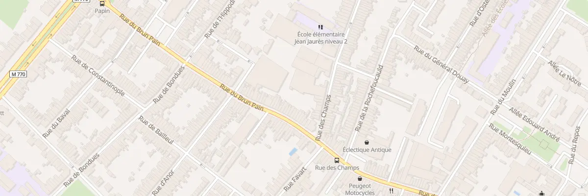 Plan du 150 Rue du Brun Pain à Tourcoing