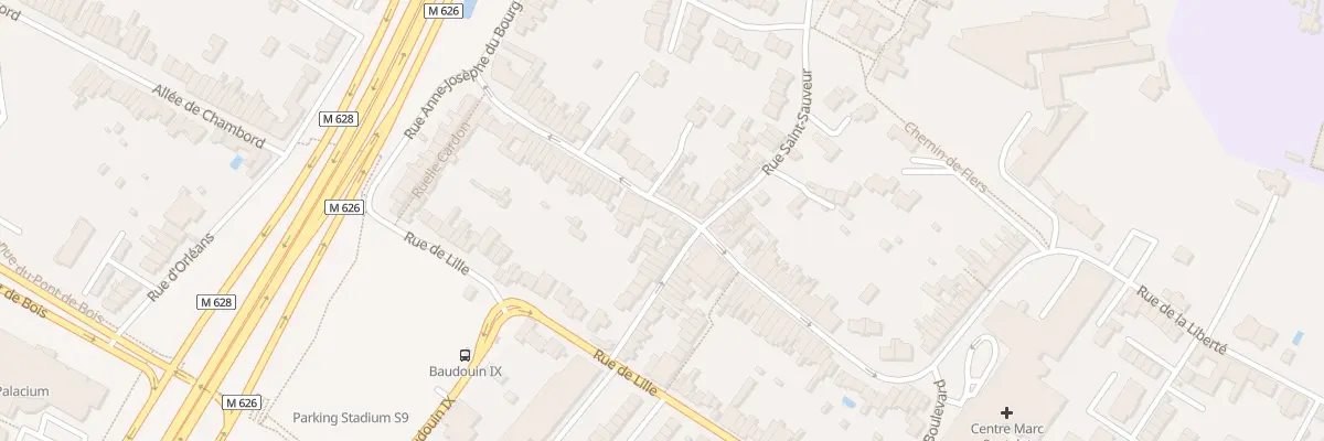 Plan du 165 Rue de la Liberte à Villeneuve-d’Ascq
