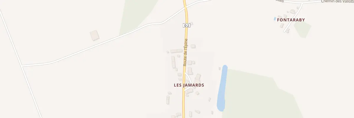 Plan du 9 Rte de l’Epine à Sainte-Colombe-des-Bois