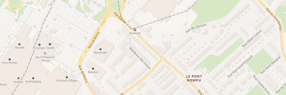 Plan du 307 Rue Racine à Tourcoing