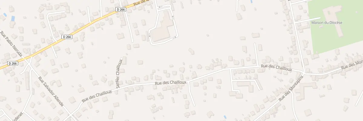 Plan du 38 Rue des Chailloux à Nevers