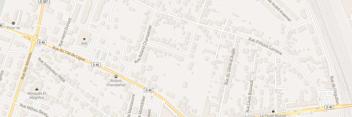 Plan du 15 Rue Camille Desmoulins à Nevers