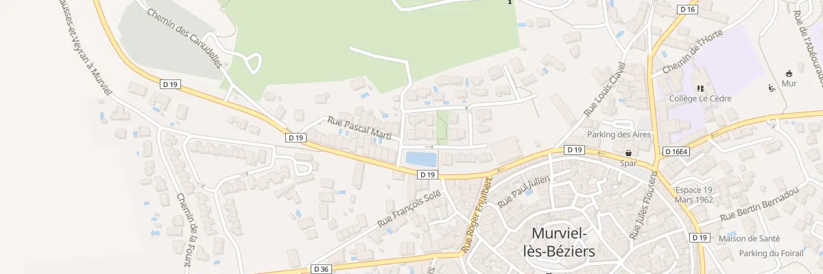 Plan du 1 Rue des Terrasses du Pech à Murviel-lès-Béziers