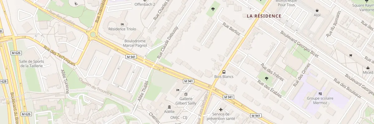 Plan du 11 Rue des Fusillés à Villeneuve-d’Ascq