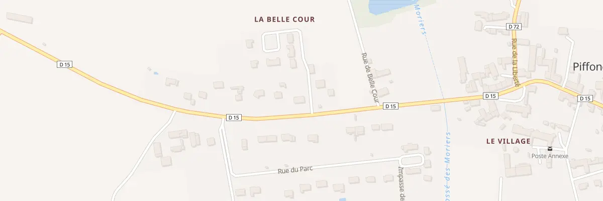 Plan du 800 Gr Grande Rue à Piffonds
