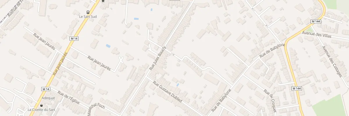 Plan du 87 Rue Jules Boucly à Villeneuve-d’Ascq