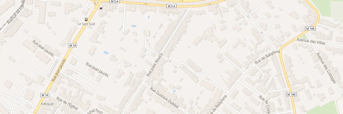 Plan du 81 Rue Jules Boucly à Villeneuve-d’Ascq