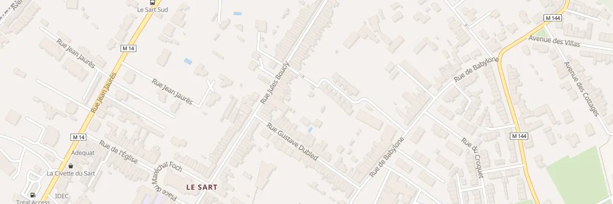 Plan du 95 Rue Jules Boucly à Villeneuve-d’Ascq