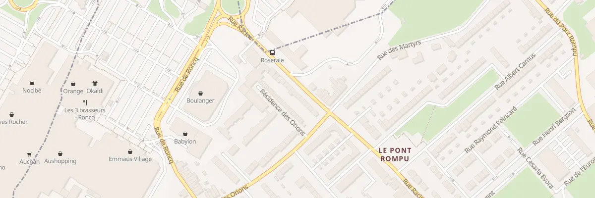 Plan du 301 Rue Racine à Tourcoing