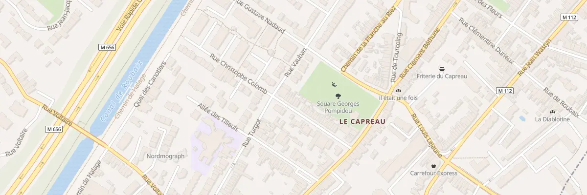 Plan du 46 Rue Christophe Colomb à Wasquehal