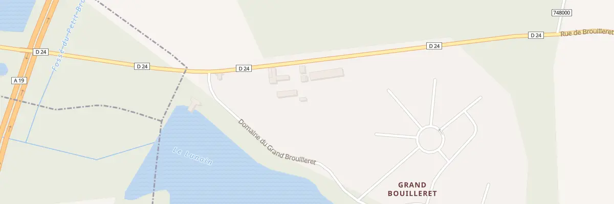 Plan du 6 Rue de Brouilleret à Égriselles-le-Bocage