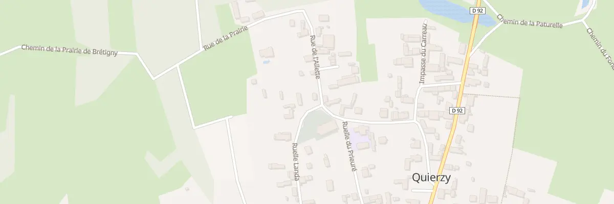 Plan du 2 Rle Landa à Quierzy