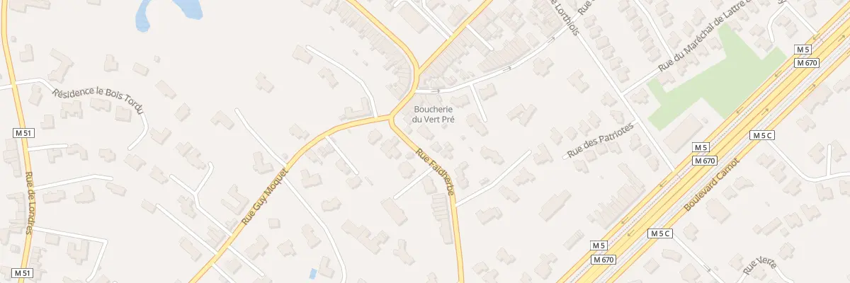 Plan du 146 Rue Faidherbe à Mouvaux