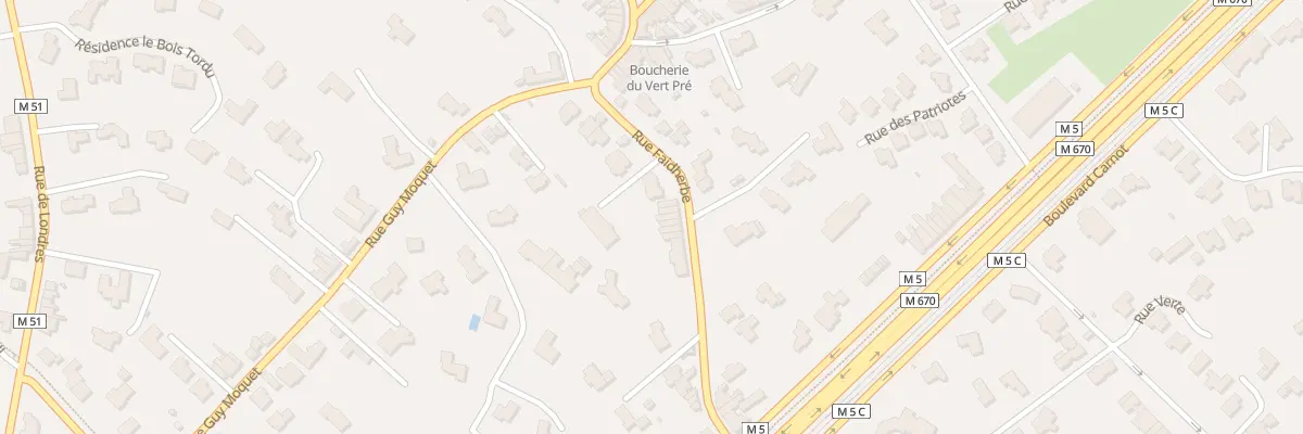 Plan du 113 Rue Faidherbe à Mouvaux