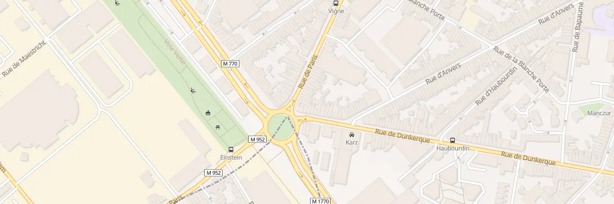 Plan du 229 Rue de Paris à Tourcoing