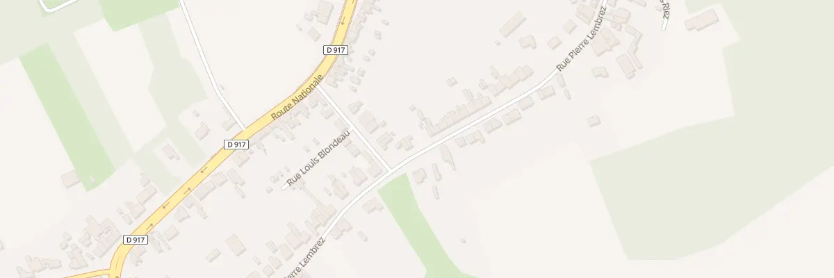 Plan du 427 Rue Pierre Lembrez à Râches