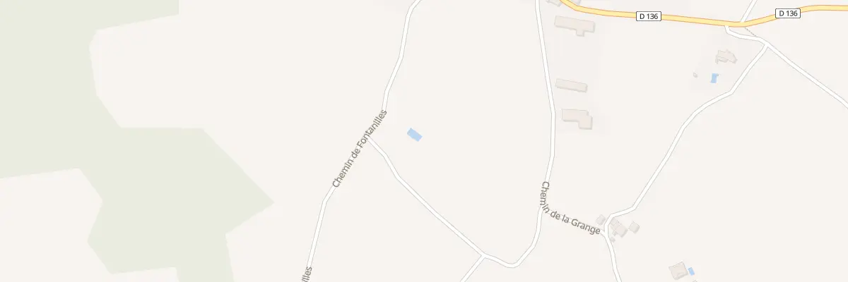 Plan du 3 Che de Fontanilles à Cabrerolles