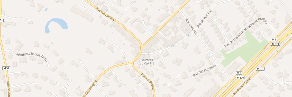 Plan du 2 Rue de l’Épinette à Mouvaux