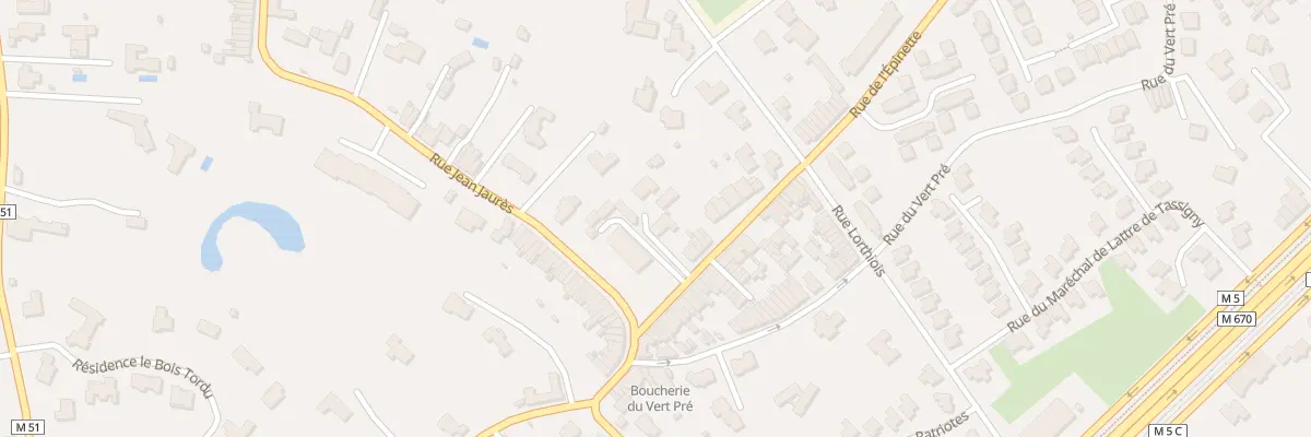 Plan du 1B Rue de l’Épinette à Mouvaux