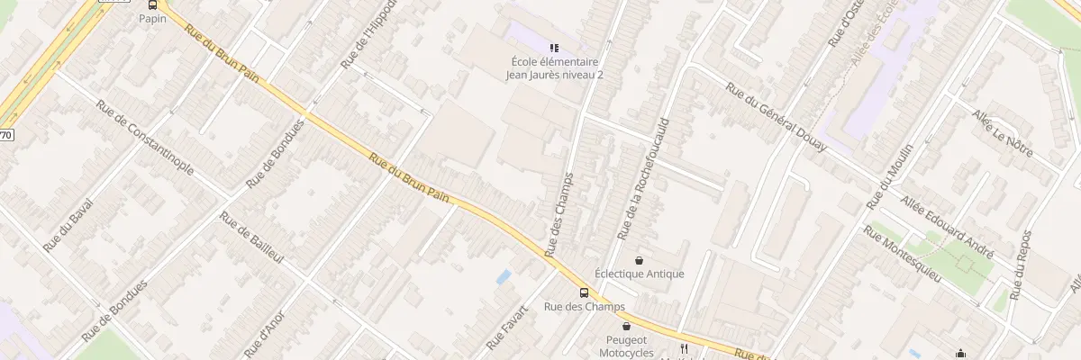 Plan du 15 Rue des Champs à Tourcoing