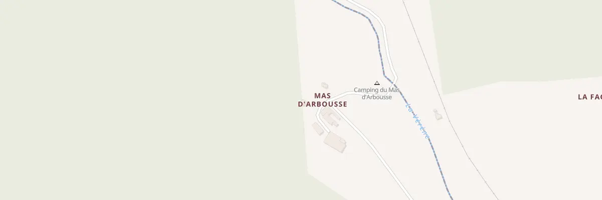 Plan du 5298 Mas d’Arbousse à Fondamente