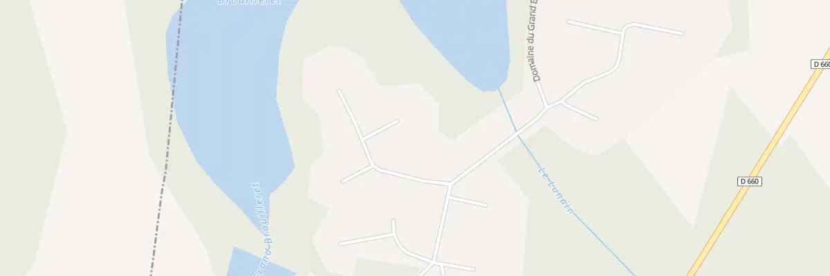 Plan du 5704 Etang du Grand Brouilleret à Égriselles-le-Bocage