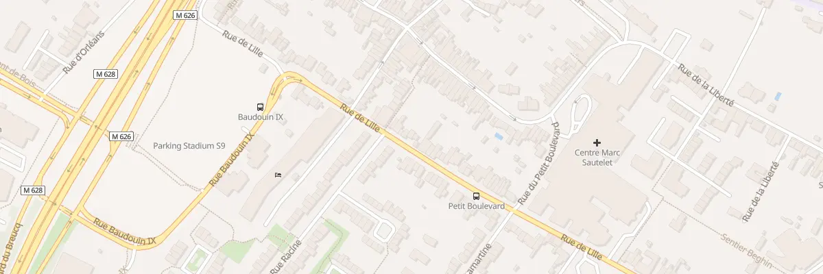 Plan du 218 Rue de Lille à Villeneuve-d’Ascq