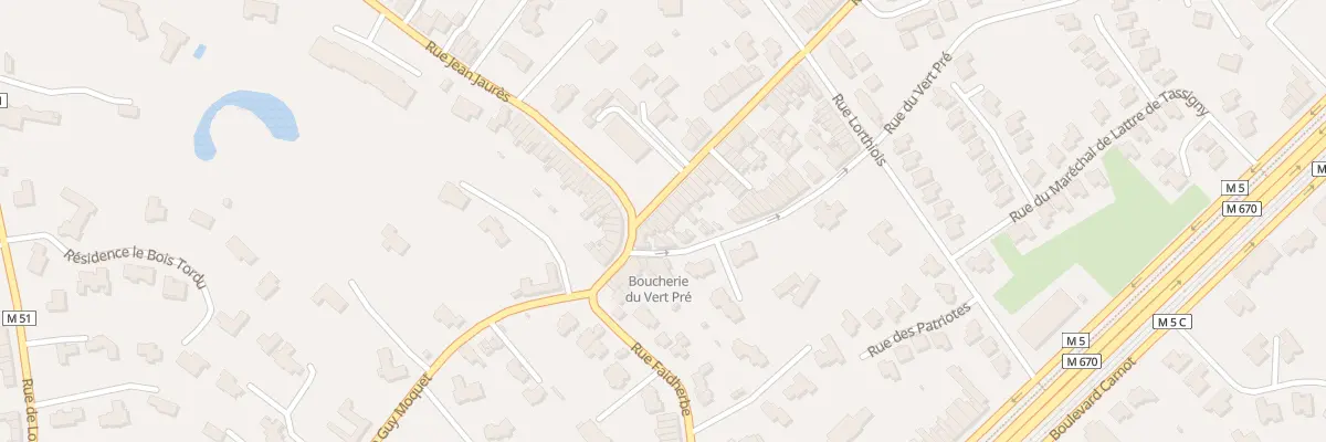 Plan du 6 Rue de l’Épinette à Mouvaux