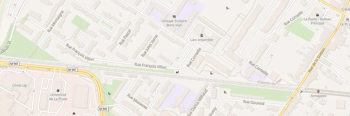 Plan du 57 Rue Francois Villon à Villeneuve-d’Ascq
