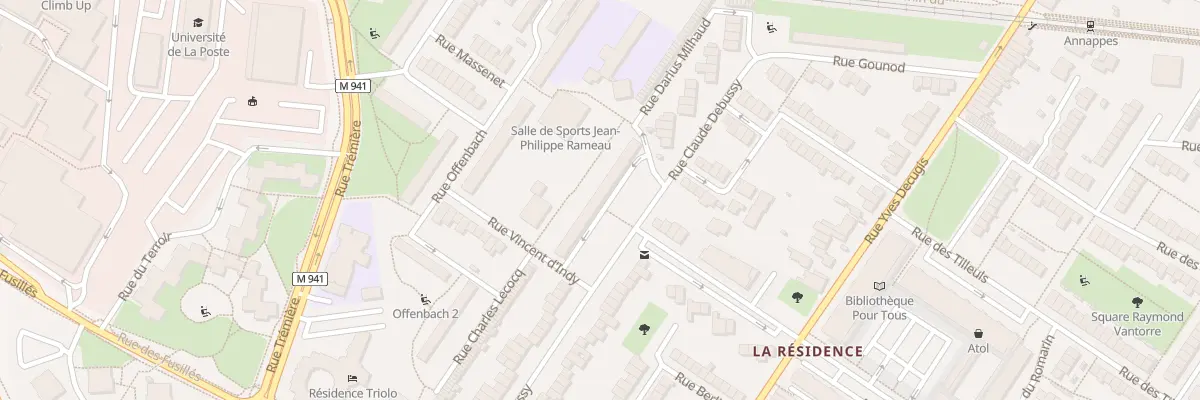 Plan du 54 Rue Claude Debussy à Villeneuve-d’Ascq