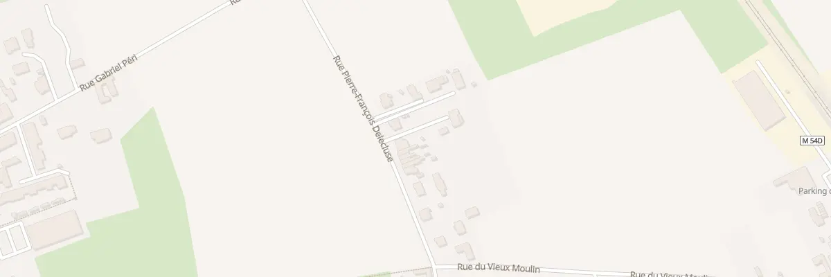 Plan du 24 Rue Pierre François Delecluse à Fretin