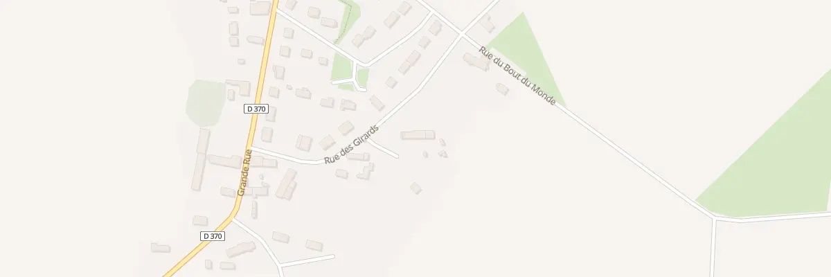 Plan du 10 Rue des Girards à Fouchères