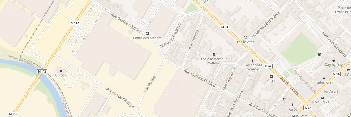 Plan du 104 Rue Gustave Dubled à Croix