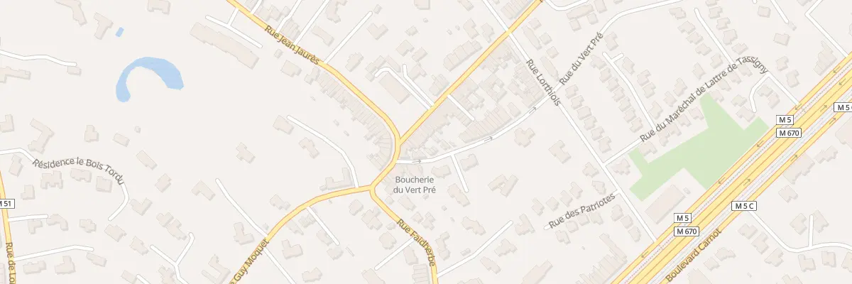 Plan du 8 Rue de l’Épinette à Mouvaux
