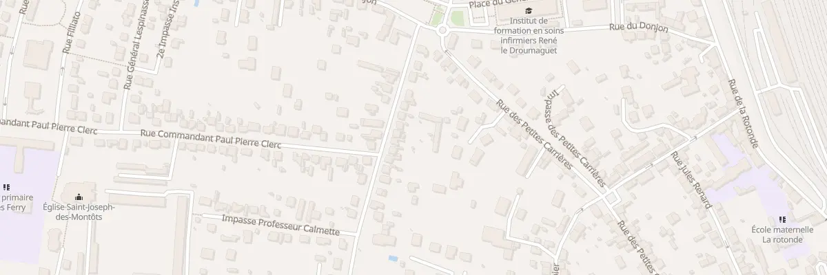 Plan du 14 Rue Professeur Calmette à Nevers