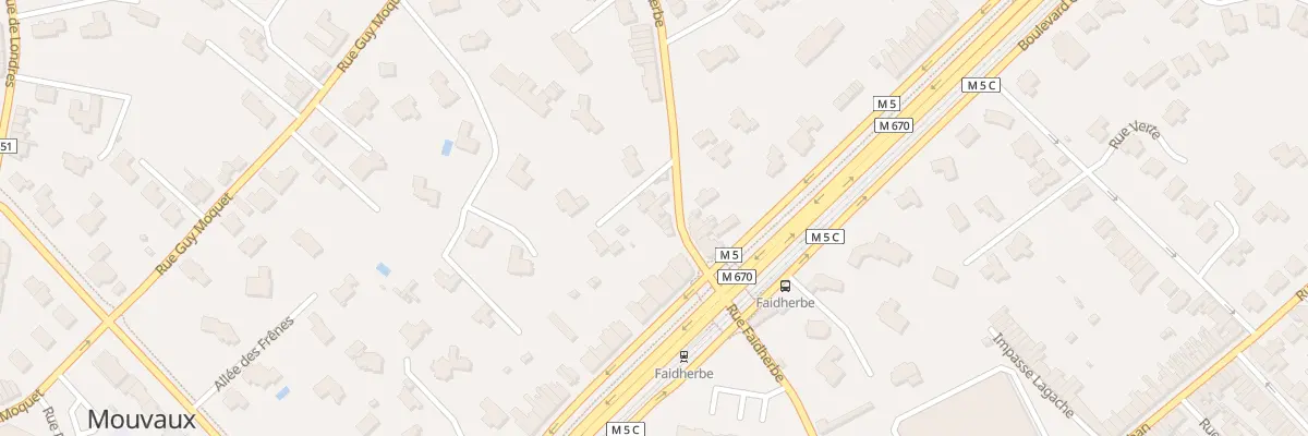 Plan du 73 Rue Faidherbe à Mouvaux
