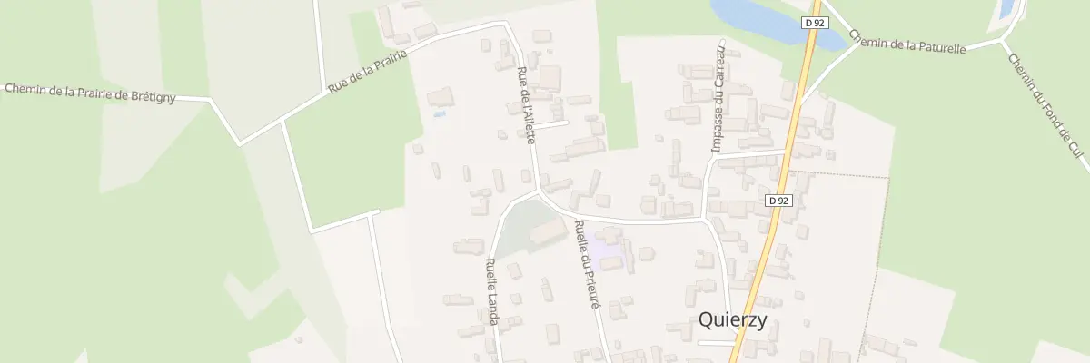 Plan du 2 Rue de l’Ailette à Quierzy