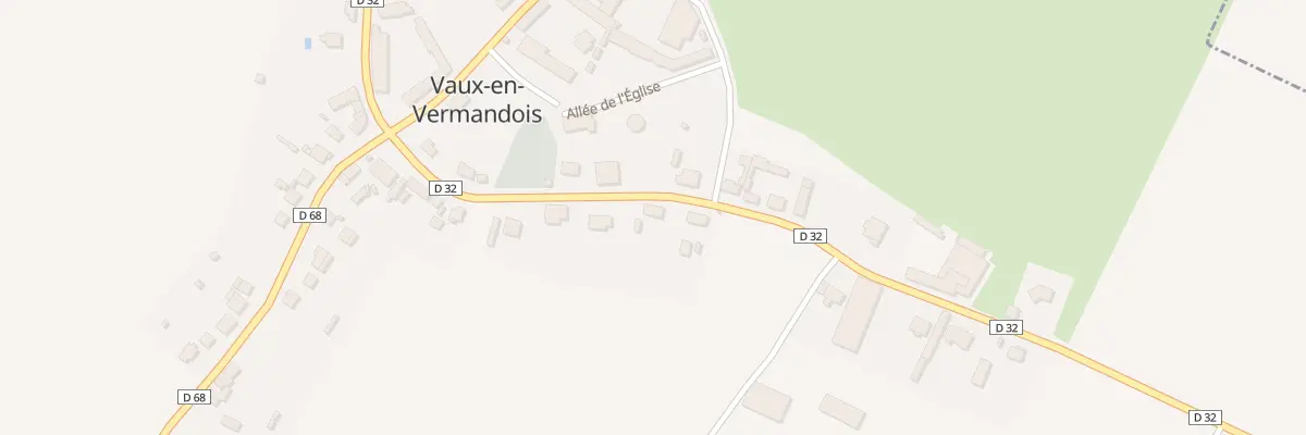 Plan du 16 Rue de Roupy à Vaux-en-Vermandois