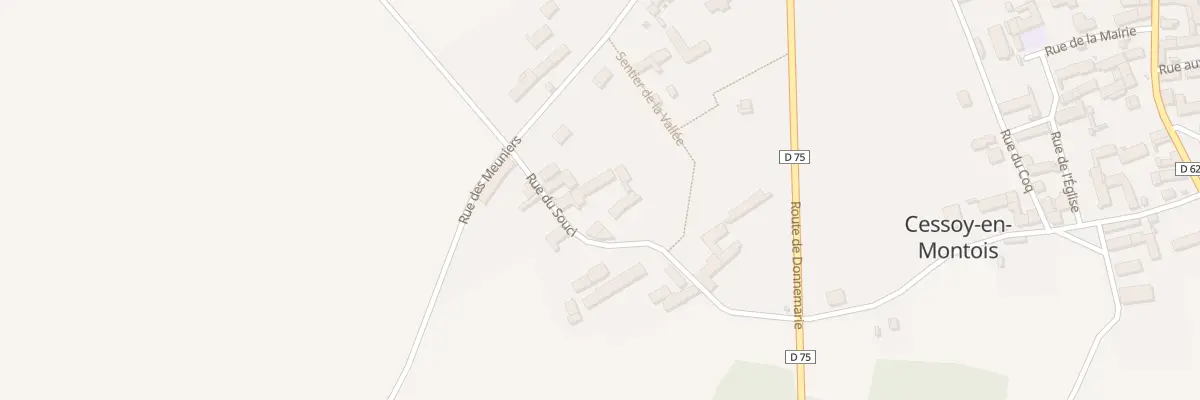 Plan du 8 Rue du Souci à Cessoy-en-Montois