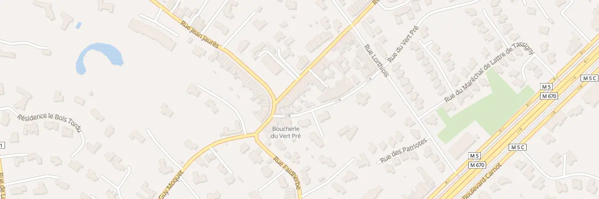 Plan du 12 Rue de l’Épinette à Mouvaux