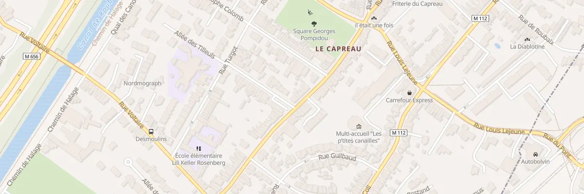 Plan du 137 Rue Louise Michel à Wasquehal