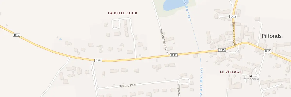 Plan du 14 La Belle Cour à Piffonds