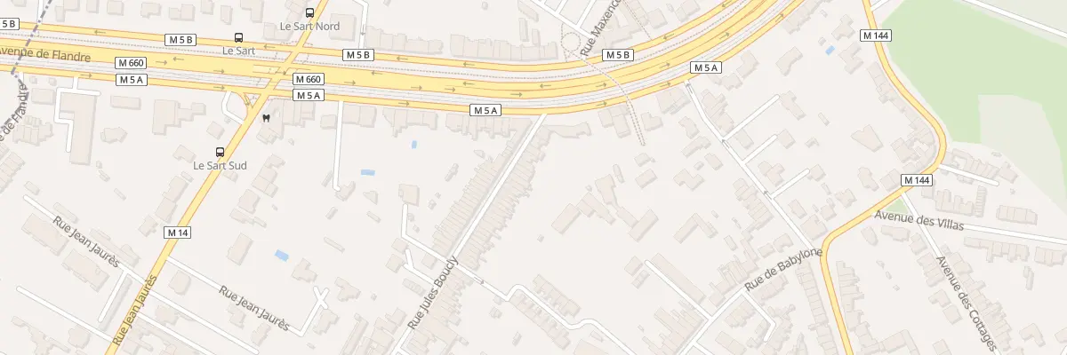 Plan du 43 Rue Jules Boucly à Villeneuve-d’Ascq